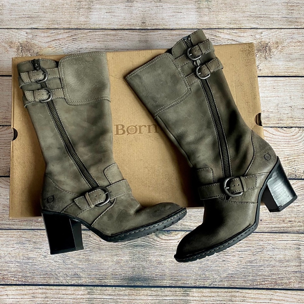 Born Treddy in Snare Grey Boots size 7